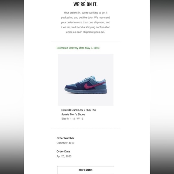 Nike Dunk SB ‘Run The Jewels’ - Picture 12 of 12